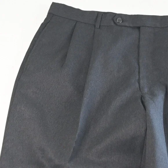 Jos A Bank 40R 34x30 Gray 100% Wool Mens Jacket Pants Suit